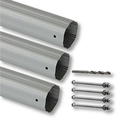 In-Ground Base with Retractable Wheels 12' Pole Kit